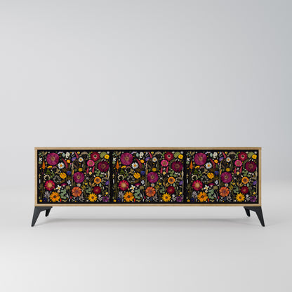 MIDNIGHT GARDEN Mobile TV a 3 Ante in Effetto Rovere