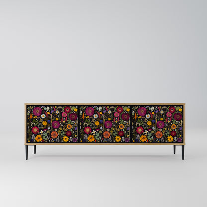 MIDNIGHT GARDEN Mobile TV a 3 Ante in Effetto Rovere