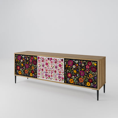 DAYNITE GARDEN Mobile TV a 3 Ante in Effetto Rovere