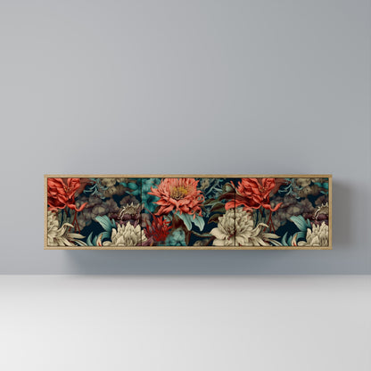 Mobile TV SPROUTING GRACE a 3 ante effetto rovere