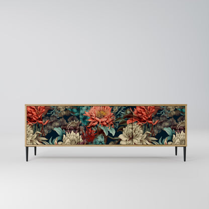 Mobile TV SPROUTING GRACE a 3 ante effetto rovere