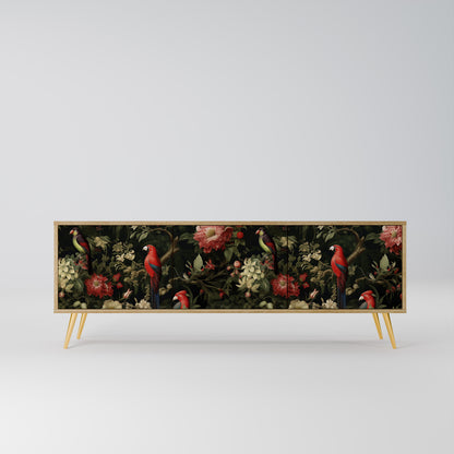 Mobile TV AVIAN GREENERY a 3 ante in effetto rovere