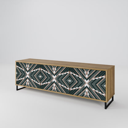 Mobile TV DIMENSION DELIGHTS a 3 ante in effetto rovere