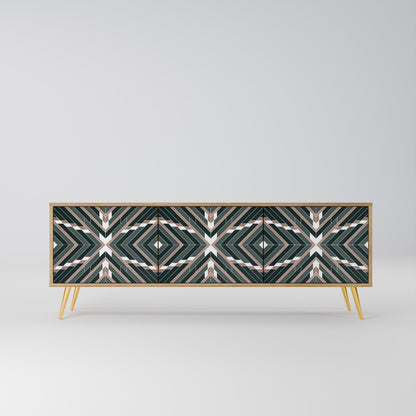 Mobile TV DIMENSION DELIGHTS a 3 ante in effetto rovere