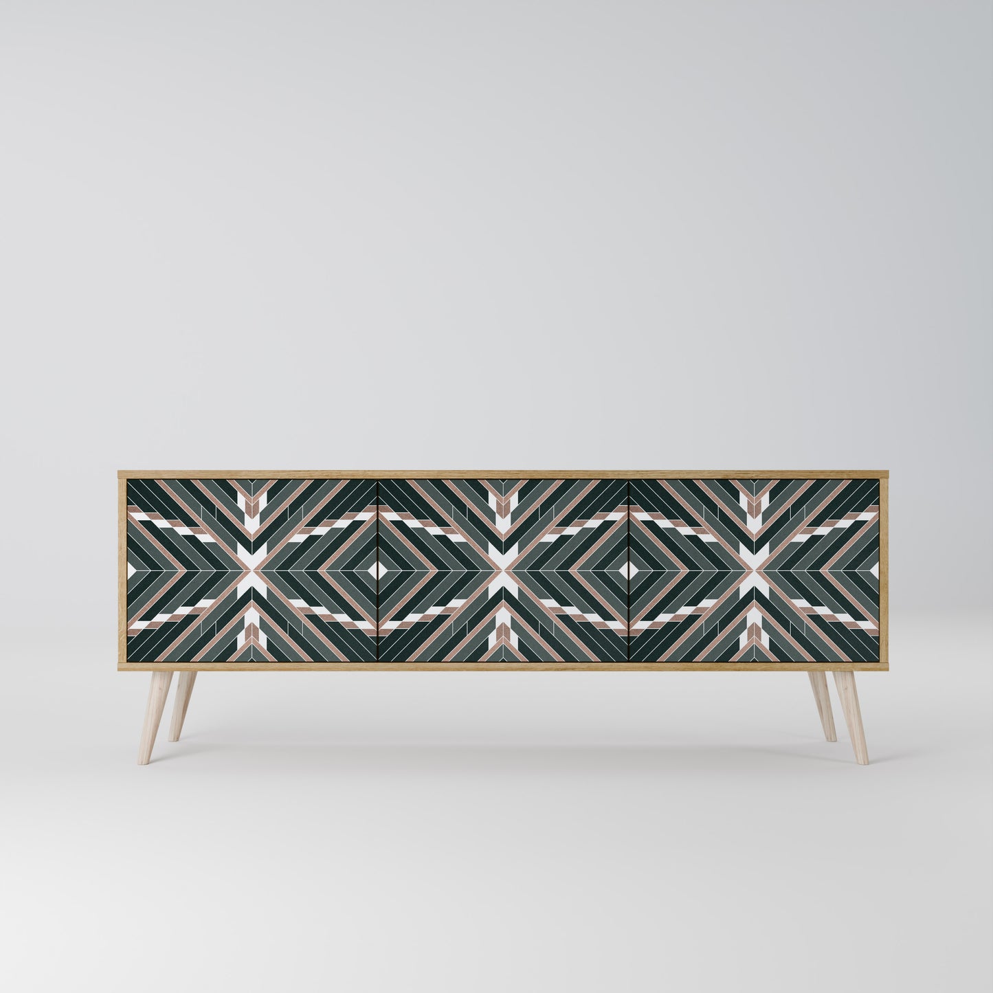 DIMENSION DELIGHTS Mobile TV a 3 Ante in Effetto Rovere