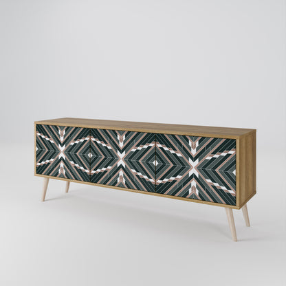 DIMENSION DELIGHTS Mobile TV a 3 Ante in Effetto Rovere