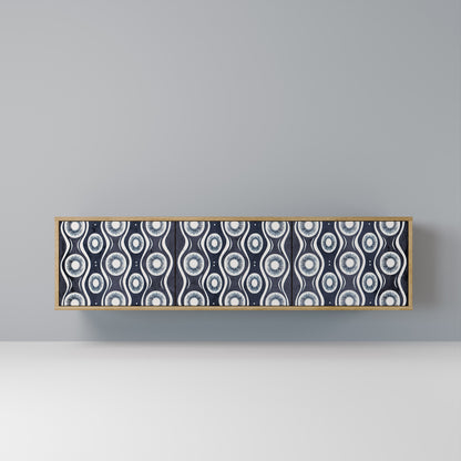 Mobile TV GRAPHITE EYES a 3 ante effetto rovere