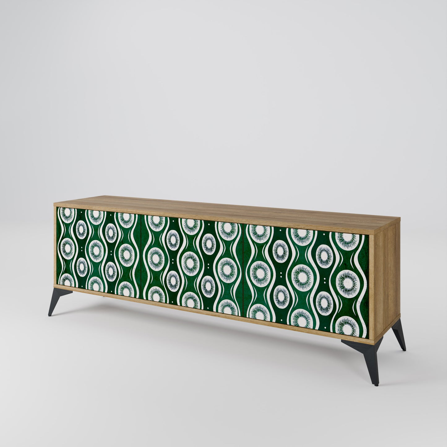 Mobile TV GREEN EYES a 3 ante effetto rovere