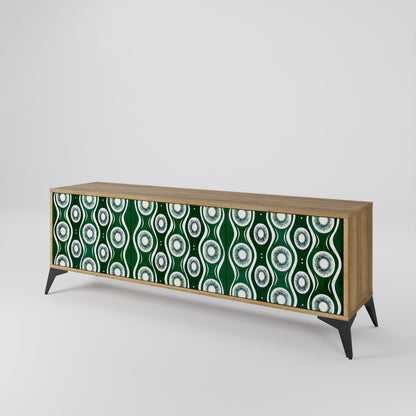 Mobile TV GREEN EYES a 3 ante effetto rovere