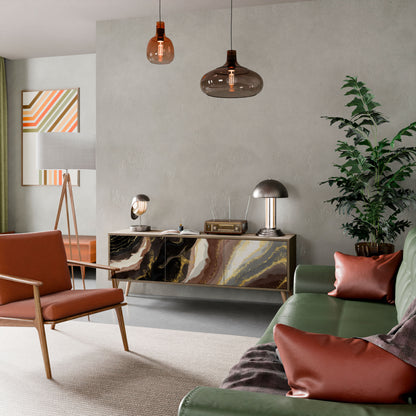 GOLD DUST Mobile TV a 3 Ante in Effetto Rovere