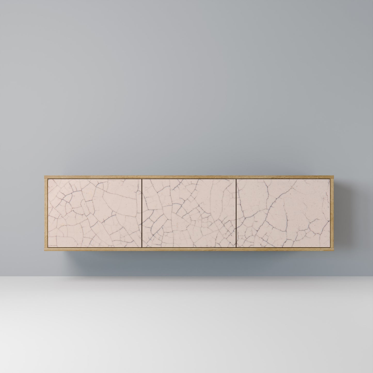 Mobile TV a 3 ante CERAMIC TEXTURE effetto rovere
