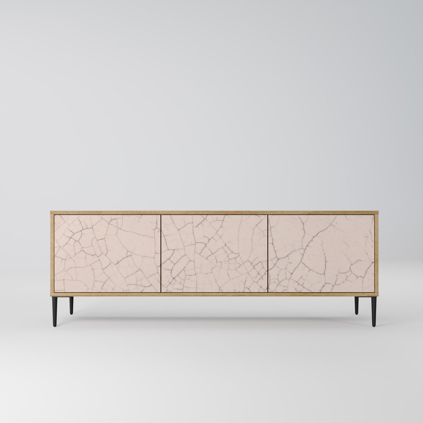 Mobile TV a 3 ante CERAMIC TEXTURE effetto rovere