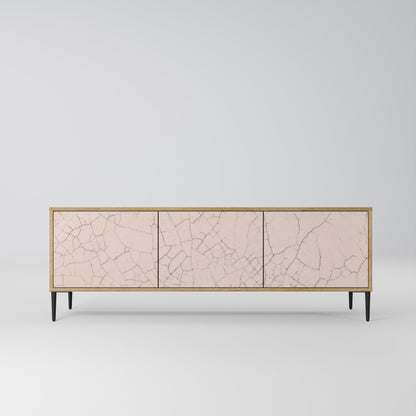 Mobile TV a 3 ante CERAMIC TEXTURE effetto rovere