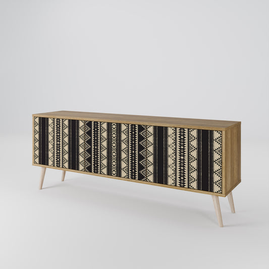 Mobile TV AZTEC a 3 ante effetto rovere