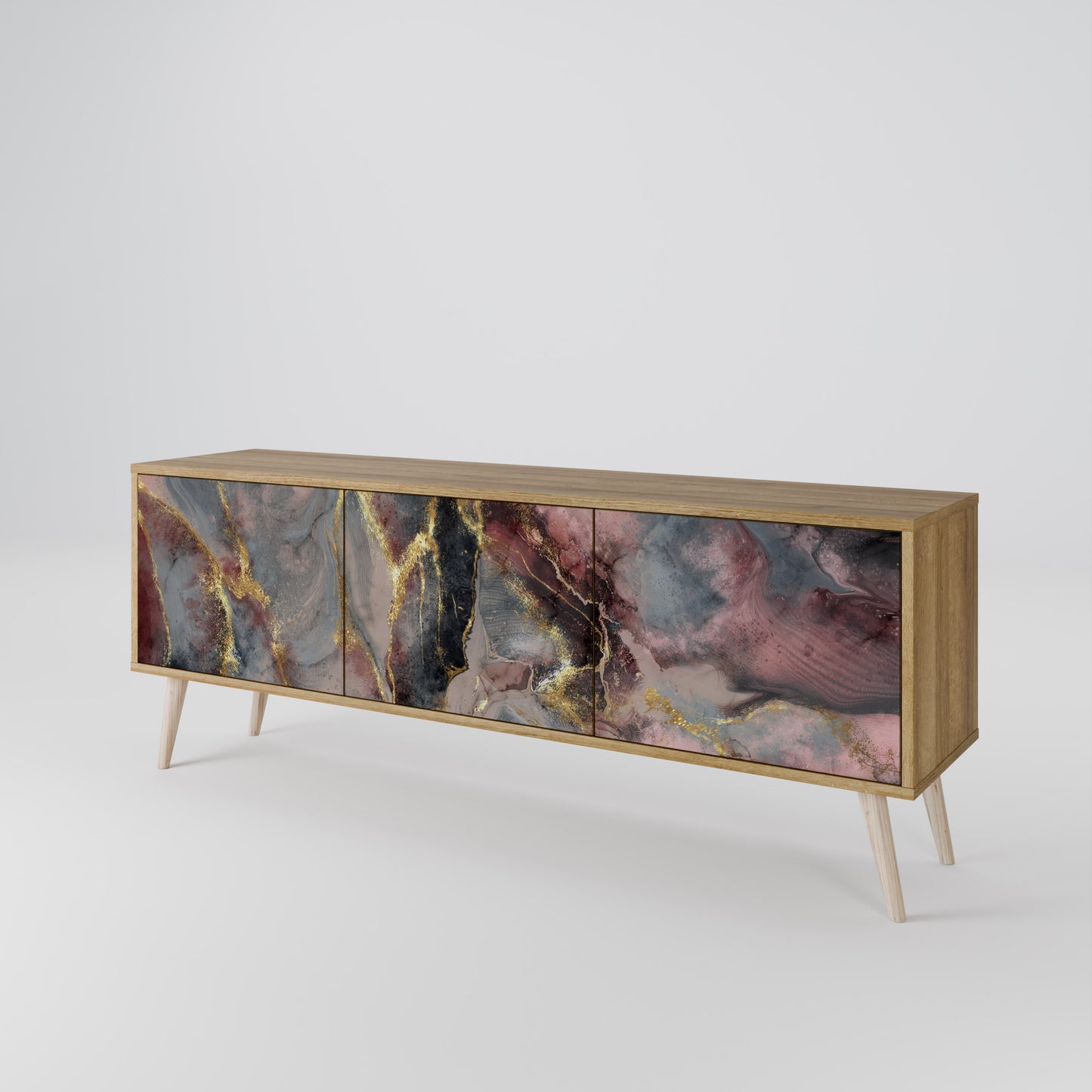 GOLDEN TIDES Mobile TV a 3 Ante in Effetto Rovere