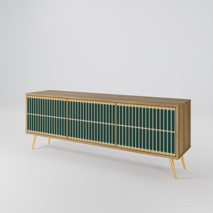 Mobile TV ILUSION GATE a 3 ante in effetto rovere