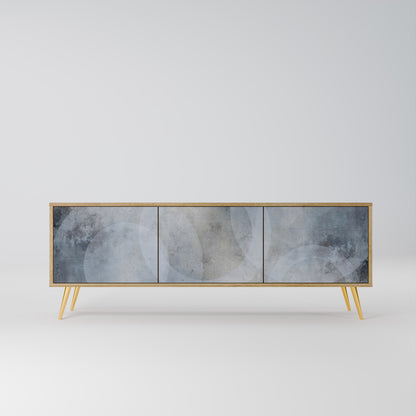 Mobile TV MUTED ARC a 3 ante effetto rovere