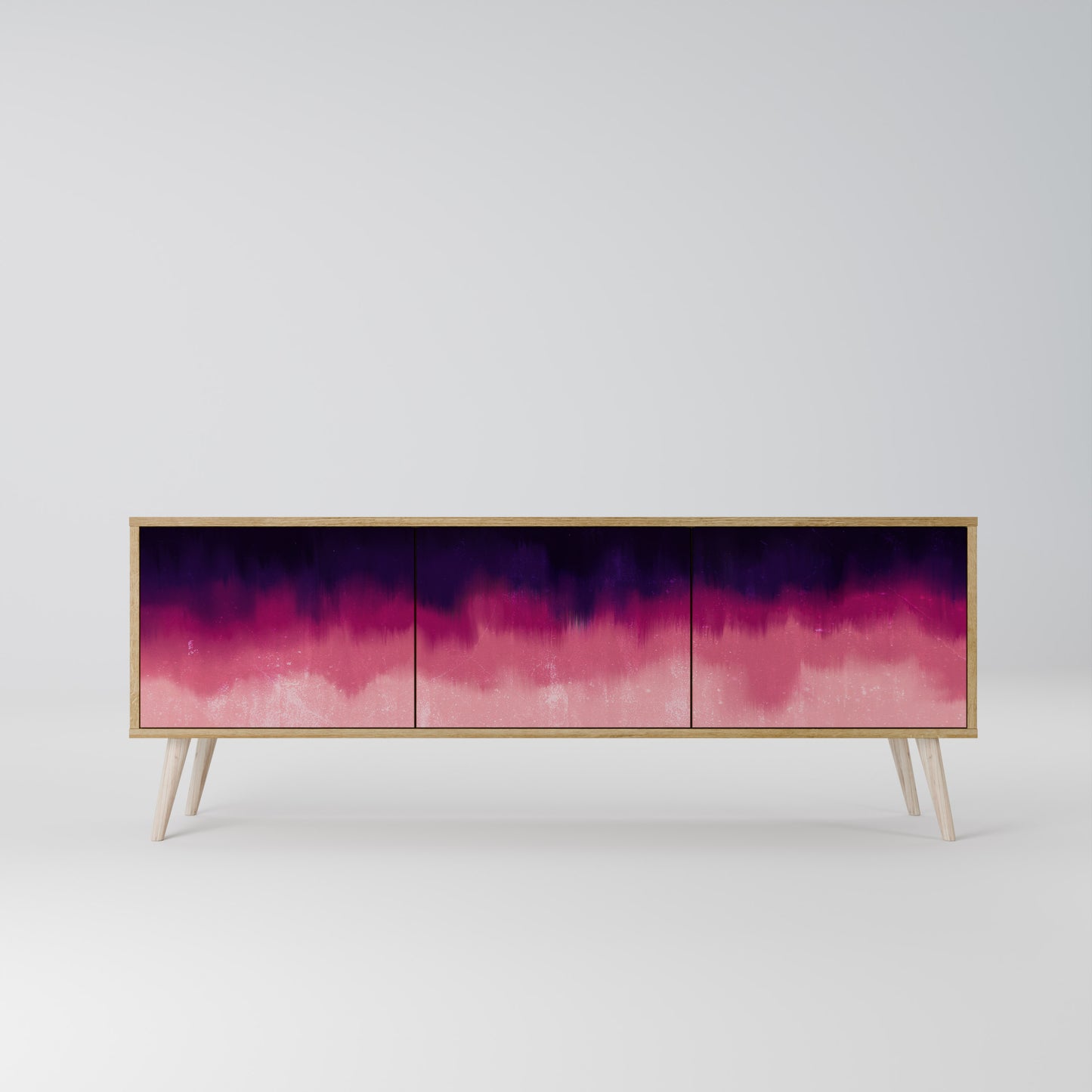 AURORA BOREALIS Mobile TV a 3 Ante in Effetto Rovere