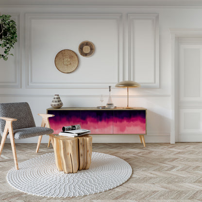AURORA BOREALIS Mobile TV a 3 Ante in Effetto Rovere