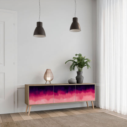 AURORA BOREALIS Mobile TV a 3 Ante in Effetto Rovere