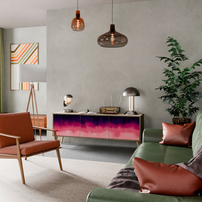 AURORA BOREALIS Mobile TV a 3 Ante in Effetto Rovere