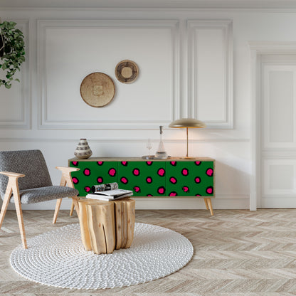 Mobile TV FUNKY SPOTS a 3 ante effetto rovere