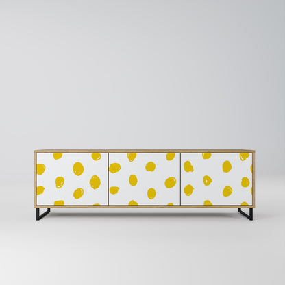Mobile TV RADIANT REVERIE a 3 ante in effetto rovere