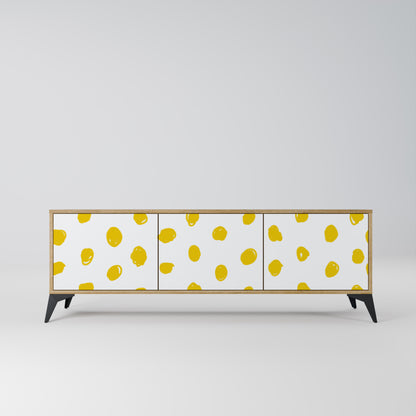 Mobile TV RADIANT REVERIE a 3 ante in effetto rovere