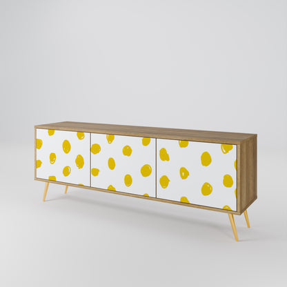 Mobile TV RADIANT REVERIE a 3 ante in effetto rovere