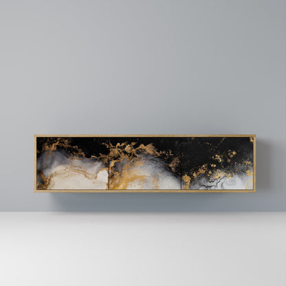 Mobile TV a 3 ante MARBLE OF TOMMORROW in effetto rovere