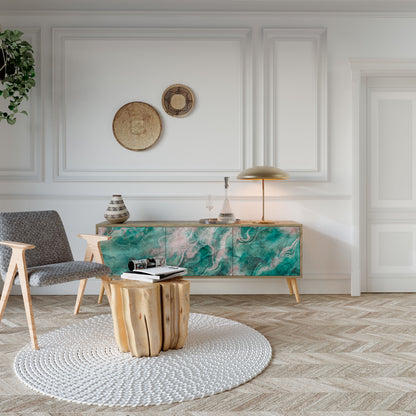 ABSTRACT ALCHEMY Mobile TV a 3 Ante in Effetto Rovere