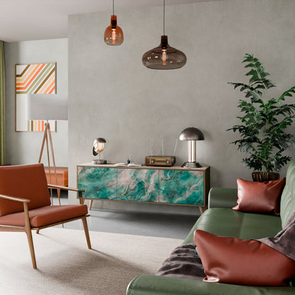 ABSTRACT ALCHEMY Mobile TV a 3 Ante in Effetto Rovere