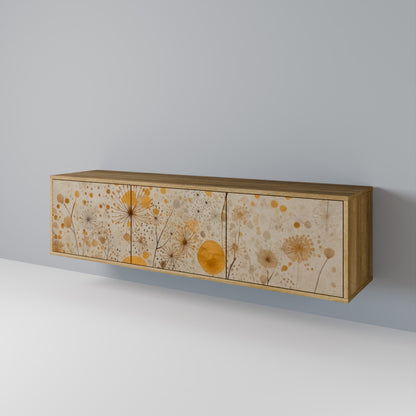 Mobile TV MORNING GLADE a 3 ante in effetto rovere