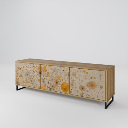 Mobile TV MORNING GLADE a 3 ante in effetto rovere