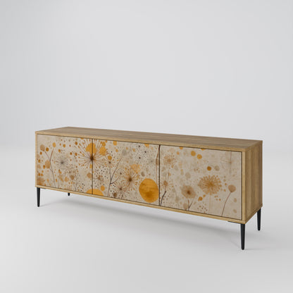 Mobile TV MORNING GLADE a 3 ante in effetto rovere