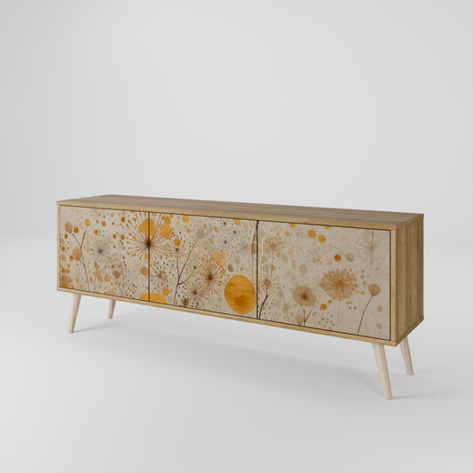 Mobile TV MORNING GLADE a 3 ante in effetto rovere