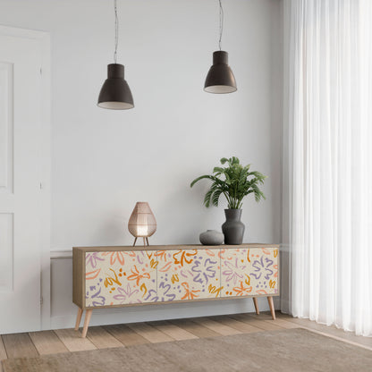 SPRING WHIMSY Mobile TV a 3 ante effetto rovere