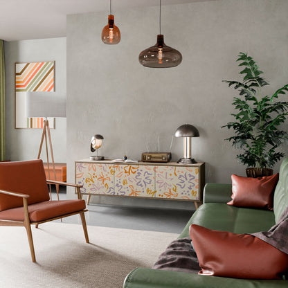 CIRCLE RHYTM Mobile TV a 3 Ante in Effetto Rovere