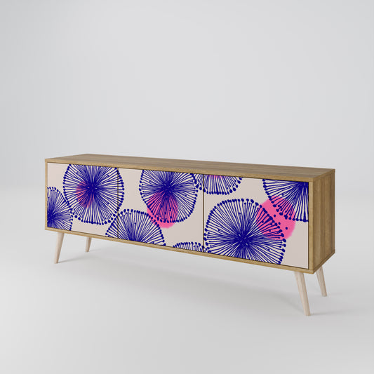 Mobile TV MAGIC NATURE a 3 ante in effetto rovere