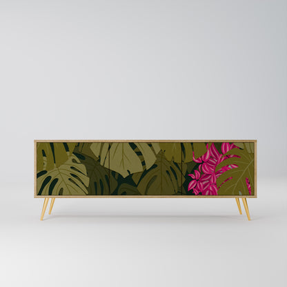 Mobile TV TROPICAL BEAUTY a 3 ante in effetto rovere