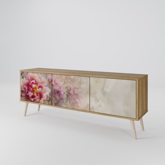 PEONY WHISPER Mobile TV a 3 Ante in Effetto Rovere