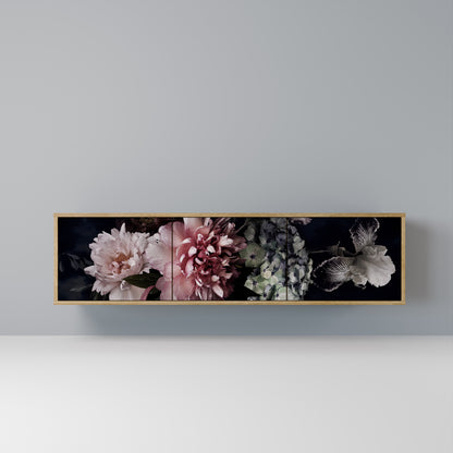 Mobile TV PURE BLOSSOM a 3 ante in effetto rovere