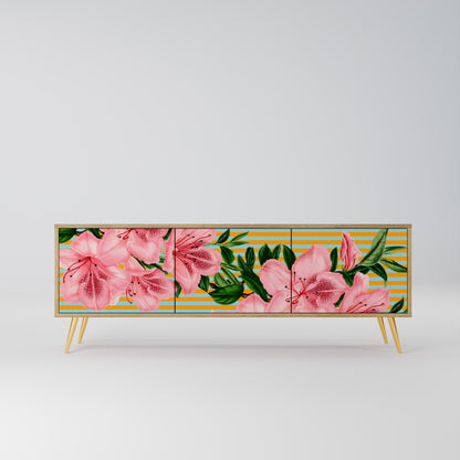 FRAGILE BEAUTY Mobile TV a 3 ante in effetto rovere