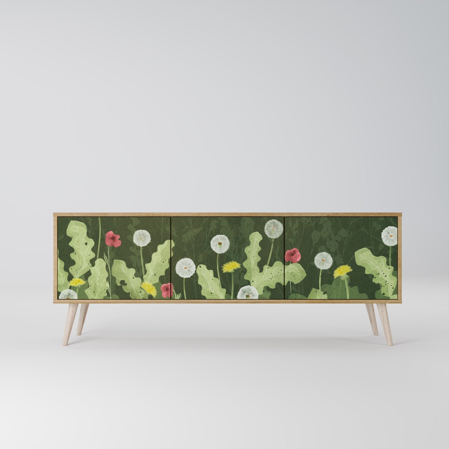 DANDELION AMUSE Mobile TV a 3 Ante in Effetto Rovere