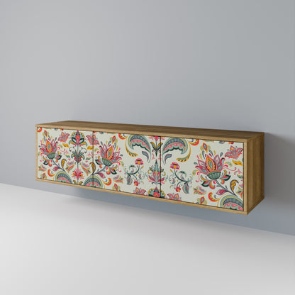 Mobile TV ORGANIC FOLKLORE a 3 ante in effetto rovere