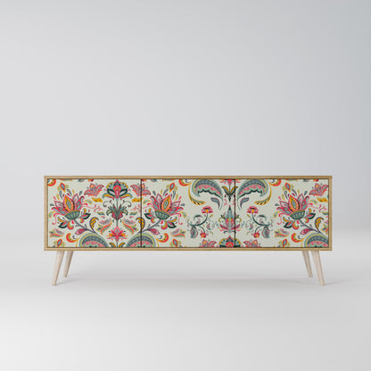Mobile TV ORGANIC FOLKLORE a 3 ante in effetto rovere