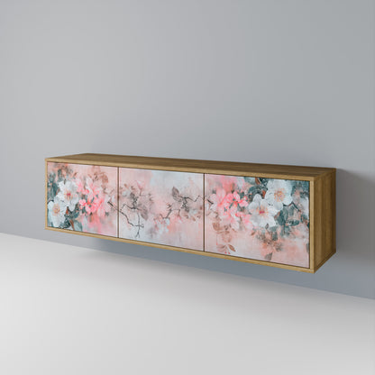 CHERRY BLOSSOM Mobile TV a 3 Ante in Effetto Rovere