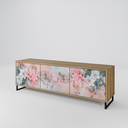 CHERRY BLOSSOM Mobile TV a 3 Ante in Effetto Rovere