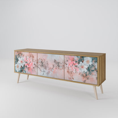 CHERRY BLOSSOM Mobile TV a 3 Ante in Effetto Rovere