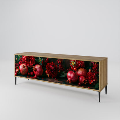DAHLIAS AND POMEGRANATES Mobile TV a 3 Ante in Effetto Rovere